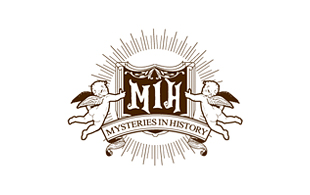 Mysteries In History Retro Logo Design