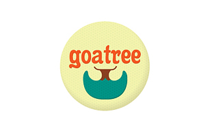 Goatree Retro Logo Design